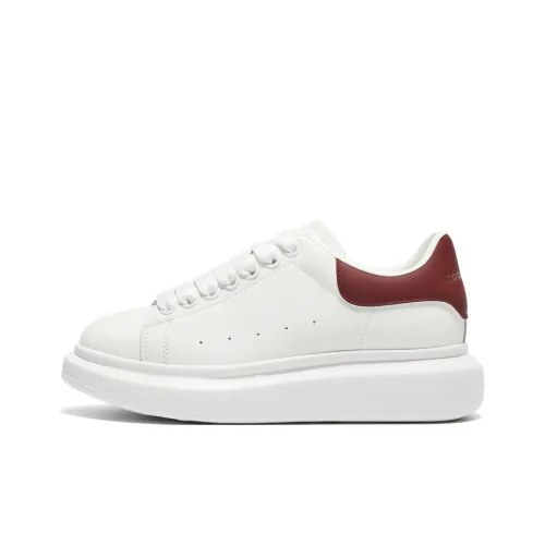 Белль Low Топ Скейтборд Кроссовки Женские Белый Красный