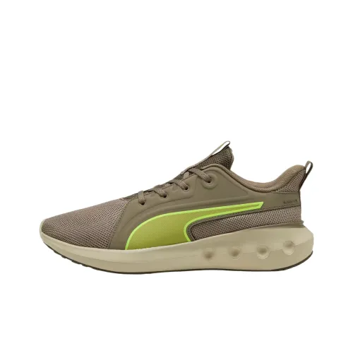 PUMA SOFTRIDE Carson Low Беговые кроссовки Unisex Зеленые