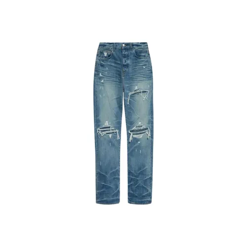 AMIRI Men's Blue Jeans AMIRI Мужские синие джинсы