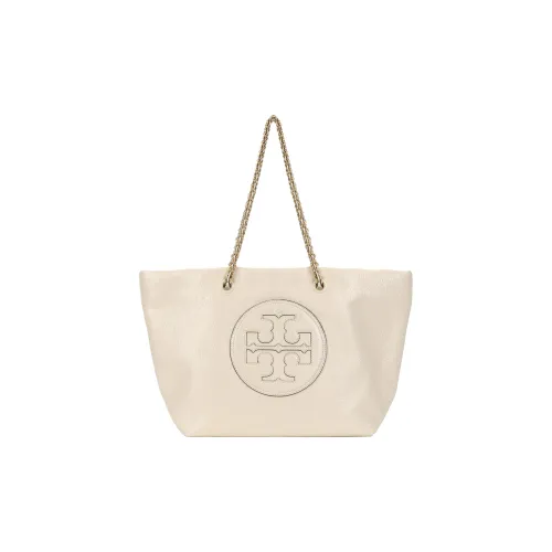 Tory Burch Ella с хлопком сумка на плечо женская овсяный цвет