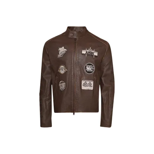 AMIRI Куртки и Пальто Мужской Цвет Орех Коричневый