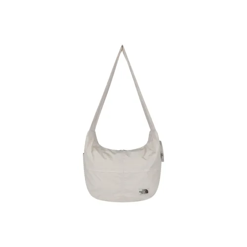 The North Face Нейлоновая сумка-хобо сумка через плечо большая унисекс кремово-белая