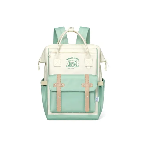 CNOLES Ткань Рюкзак Обычный Женский Сладкий Картофель Зеленый Таро Фиолетовый