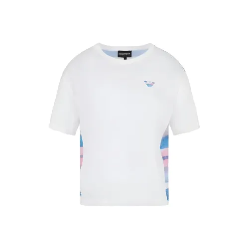 EMPORIO ARMANI Белые Женские Футболки
