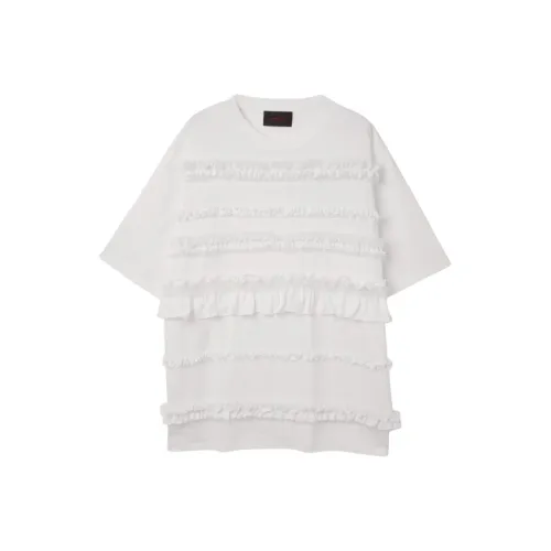 SIMONE ROCHA Белая Мужская T-рубашка