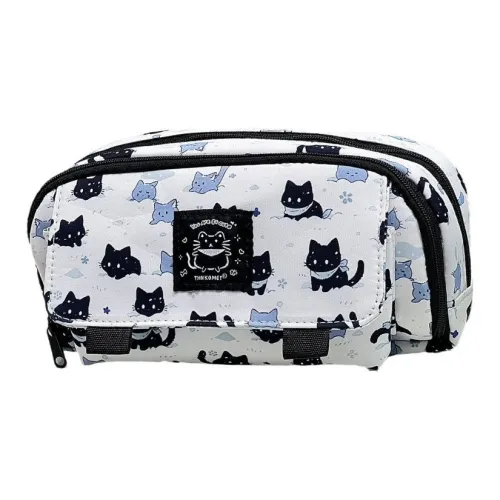 ALOENEY Холст Клатч Стандартный Женская Белый