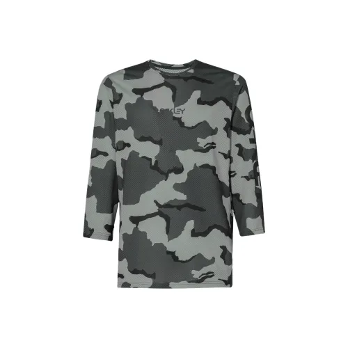 Oakley Gray Camouflage Мужская Велосипедная Одежда