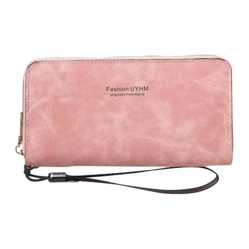 ALOENEY ПУ (полиуретан) клатч стандартный женский розовый