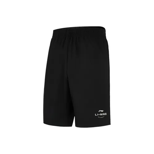 LINING Черные Унисекс Повседневные шорты