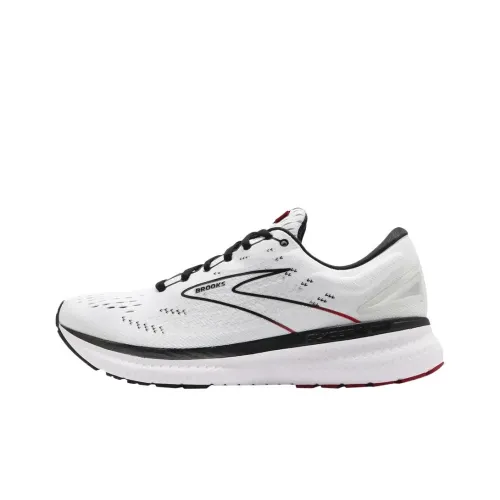 Brooks Устойчивые к истиранию низкие беговые кроссовки для мужчин белые