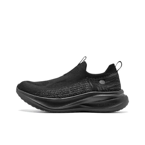 QIAODAN Беговые кроссовки Low Top Черные Мужские