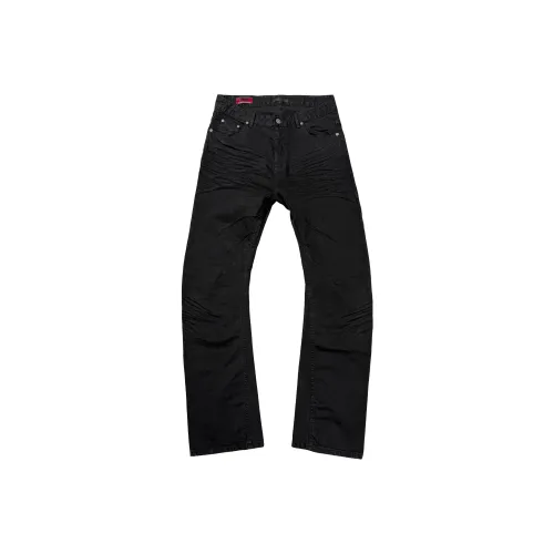 EODUP Черные Мужские Джинсы