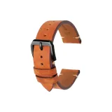 Оранжевый с черной булавочной застежкой