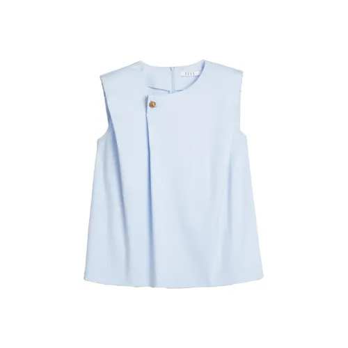 Elle Светло-синие Женские футболки