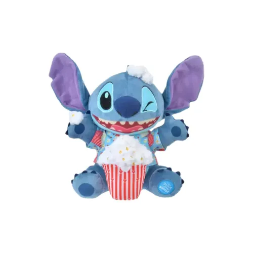 Disney Stitch Попкорн Куклы Плюшевая кукла 27 см Высота