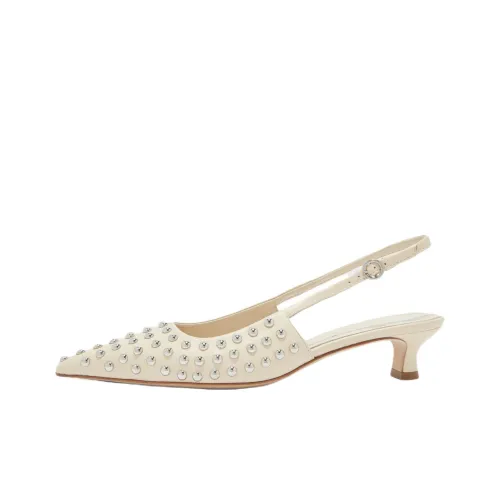 Aeyde Catrina Узкий каблук Высокие каблуки 3,5 см Женские Кремовый