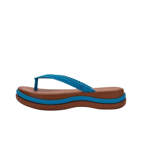 MELISSA EVA Устойчивые к истиранию Шлепанцы Женские Коричневые