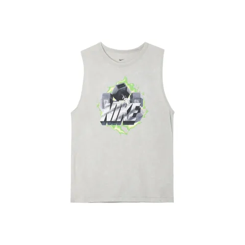 Nike Майка Мужская Светло-Железо-Серый