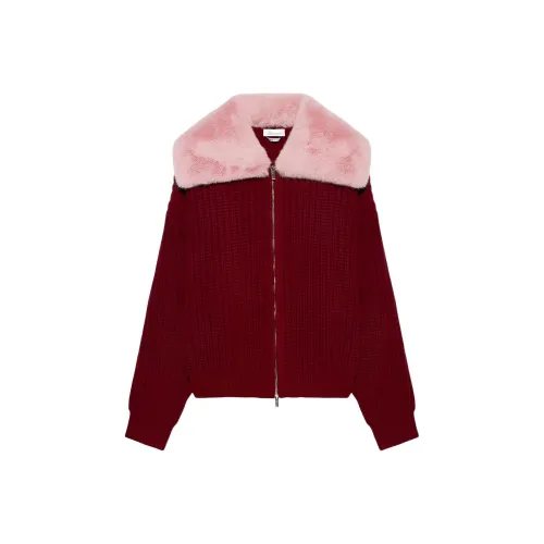 Blumarine Красный Женские Бархатные Куртки