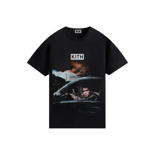 KITH Collaboration Мужская Черная T-Рубашка