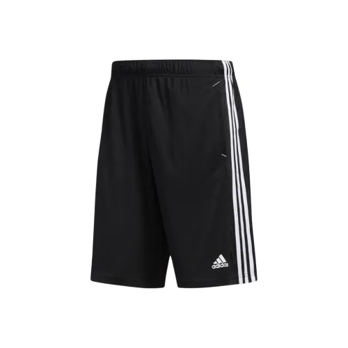 Adidas Мужские спортивные шорты черного цвета