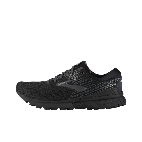 Brooks Adrenaline GTS Износостойкие Низкие Беговые кроссовки Мужские Черные