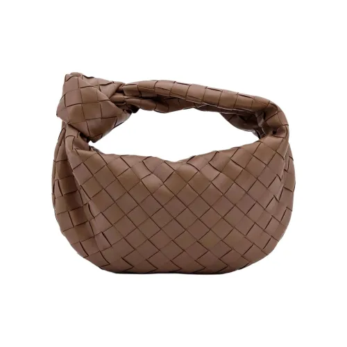 Bottega Veneta Jodie Кожа Сумка Мини Женская Светлый Хаки