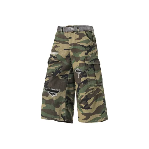 MEXICAN Камуфляж Унисекс Шорты карго