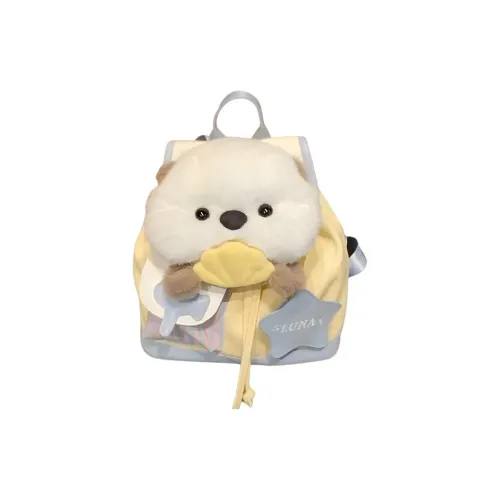 Villelon Хлопок Рюкзак Унисекс Желтый Коричневый Синий Черный Розовый