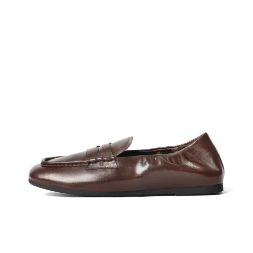 Белль Лоферы Кофе Женские