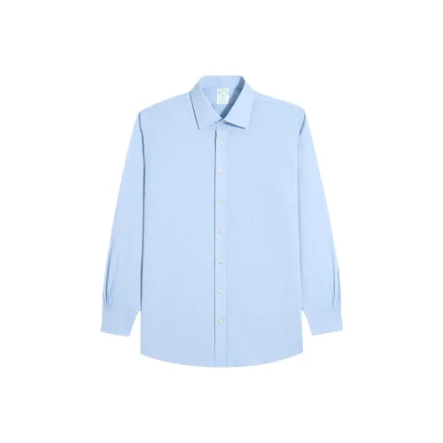 BROOKS BROTHERS Blue Men's Shirts BROOKS BROTHERS Синий Мужские Рубашки
