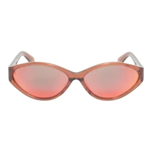 Stussy Кошачий глаз Солнцезащитные очки Унисекс Коричневый