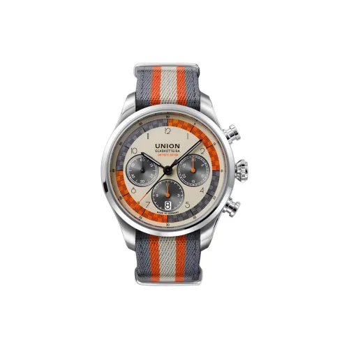 UNION GLASHUTTE/SA Автоматический Механический Мужской Часы из Коллекции Belisar 44 мм Серые