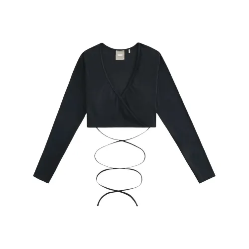 Kith Женские Черные Футболки