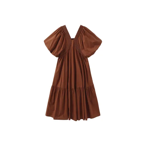 CUBIC Короткий рукав Платье Женское