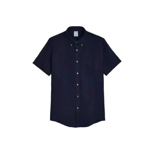 BROOKS BROTHERS Темно-синие мужские рубашки