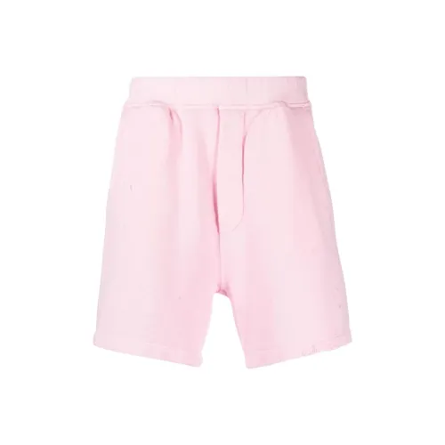 DSQUARED 2 Светло-розовые Мужские спортивные шорты