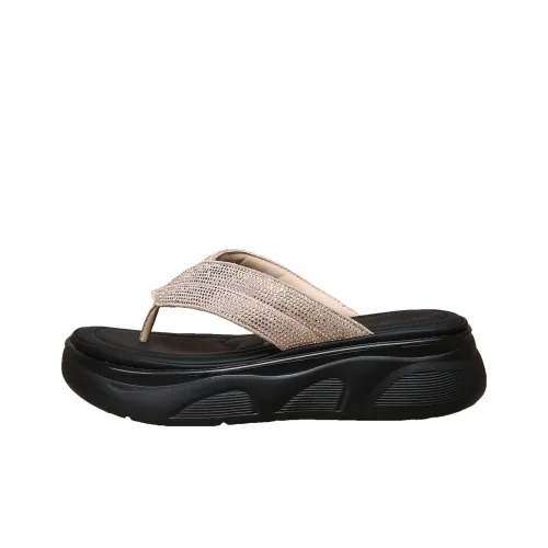 Forest Princess Шлепанцы Женские Бежевые