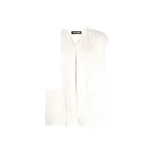 STYLAND Белые Женские Жилеты