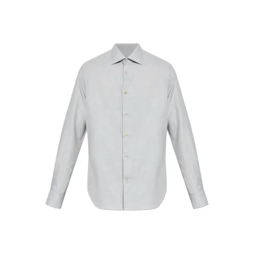 Eleventy FIRSTCLASS Made IN Italy Рубашка Мужская Серого цвета