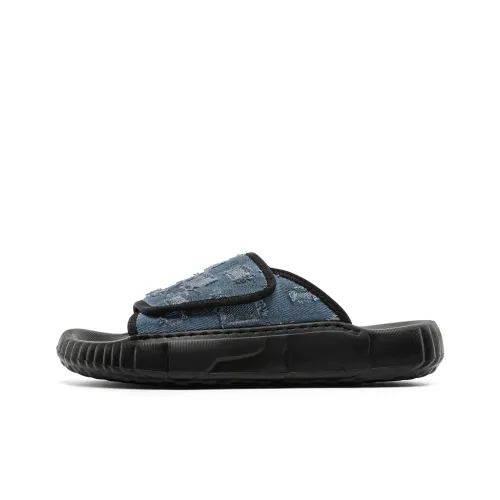 MOMGOG Резина Тихий Запахонепроницаемые Слипоны Мужские Синие