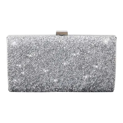 ALOENEY ПУ (полиуретан) клатч Women's Silver