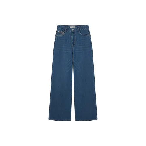 Teenie Weenie Medium Blue Women's Jeans Teenie Weenie Средне-синие женские джинсы