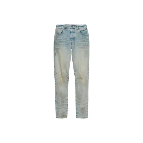AMIRI Men's Blue Jeans AMIRI Мужские синие джинсы
