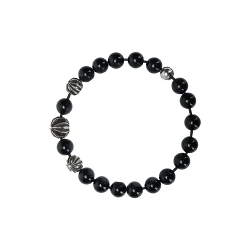 Chrome Hearts Браслеты из обсидиана Унисекс