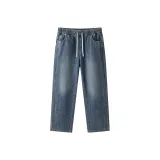 Джинсовый синий, серый, модель 88401.