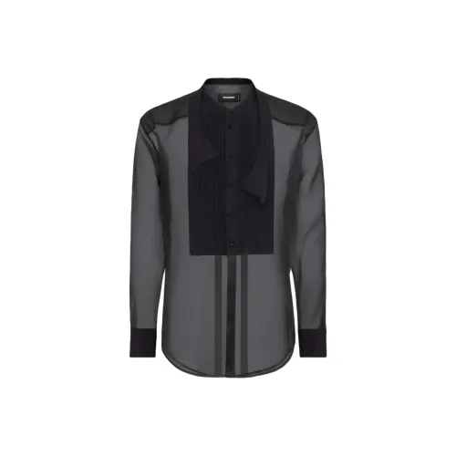 DSQUARED 2 Мужские Черные Рубашки