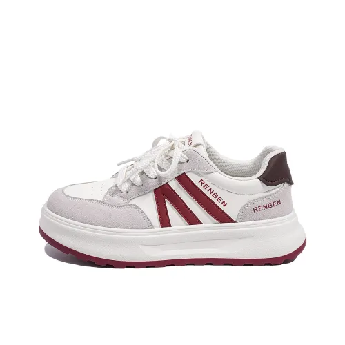 RENBEN Анти-скользящая и износостойкая визуально увеличивающая рост низкая верхняя обувь для скейтбординга женская