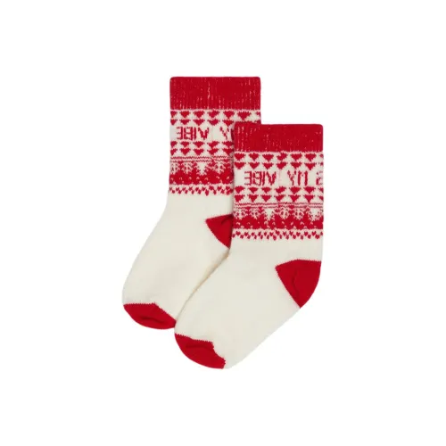 FANSIZHE SS25 Носки 1 упаковка Красный Infant и Toddler