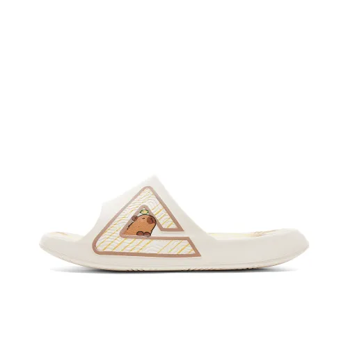 PEAK Tai Ji1,0 Амортизация Противоскользящие Устойчивые к истиранию Слипоны Унисекс Холщовый Белый Коричневый